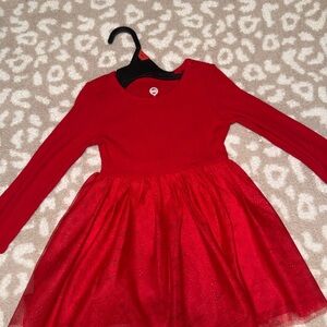 Wonder Nation Vibrant Red Knit Top